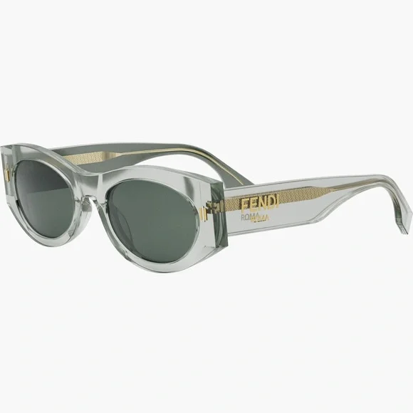 ??FENDI Roma 52mm Oval Sunglasses display picture 1